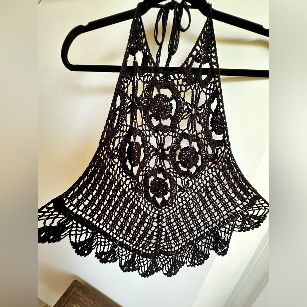 GYPSY ROSE crochet halter
